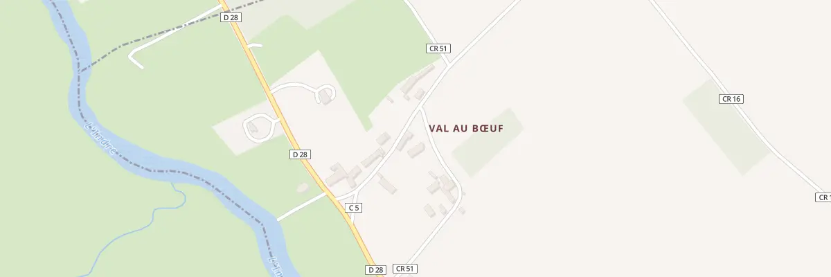 Plan du 5 Val au Boeuf à Saint-Cyran-du-Jambot