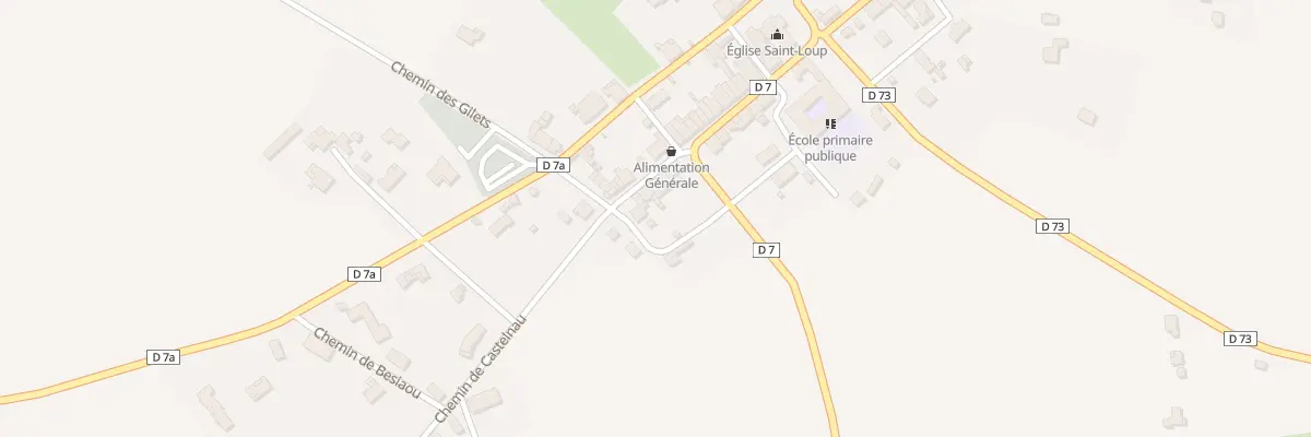 Plan du 101A Le Village à Labastide-Clermont