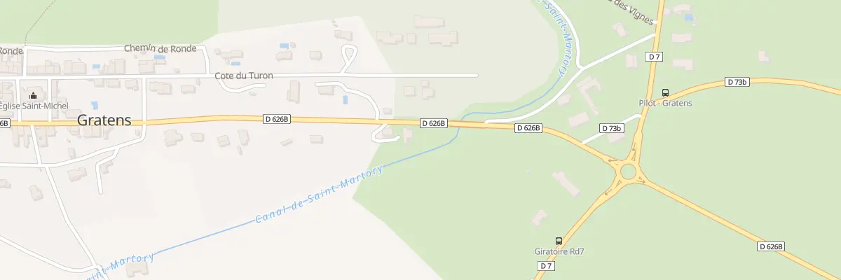 Plan du 143 Terrefort à Gratens