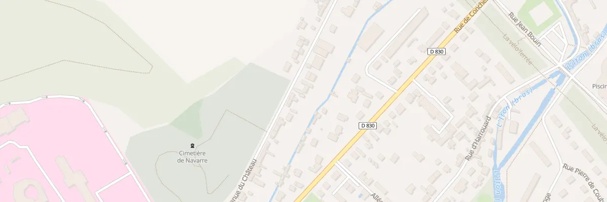 Plan du 19 Av du Château à Évreux