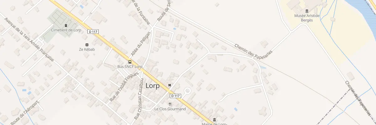 Plan du 7 Che des Moulins à Lorp-Sentaraille