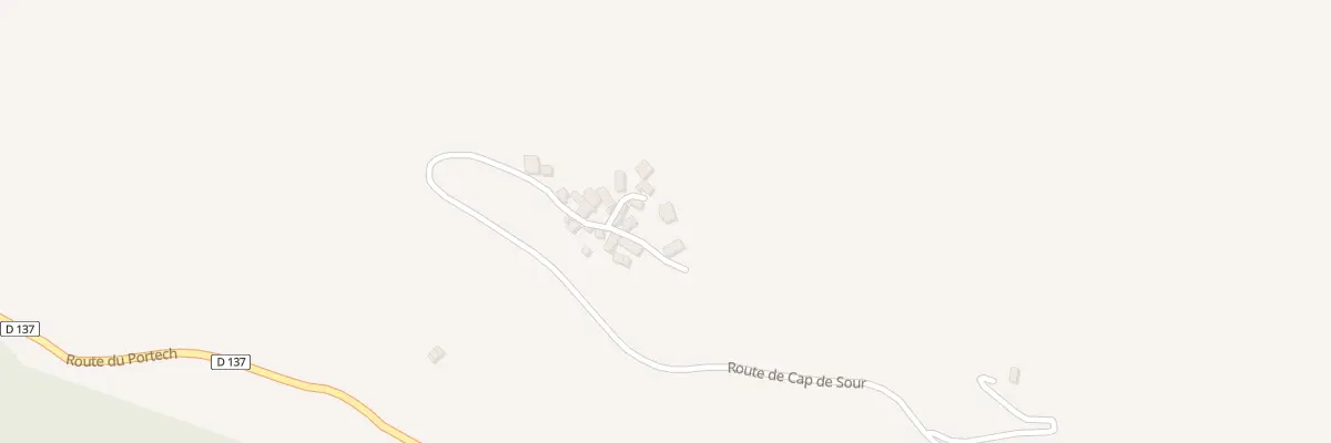 Plan du 64 Imp de Pradou à Moulis