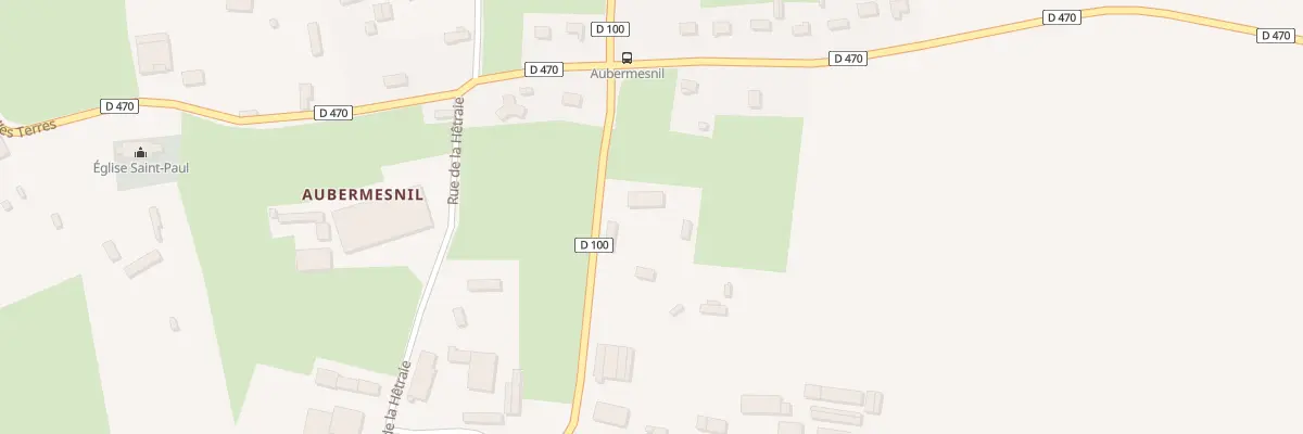 Plan du 109 Rue de l’Epine de Burgues à Aubermesnil-Beaumais
