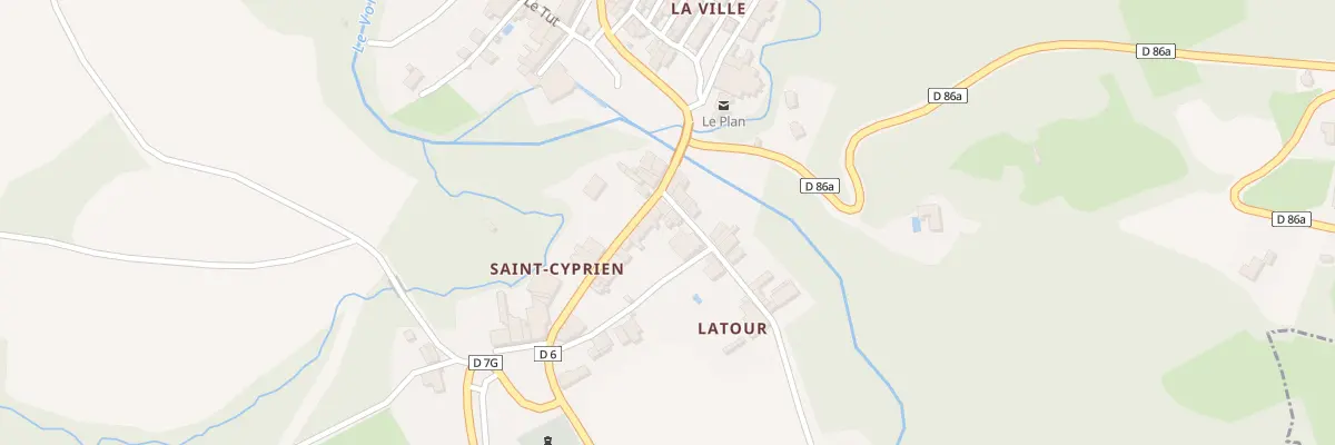 Plan du 4 Rue Latour au Plan