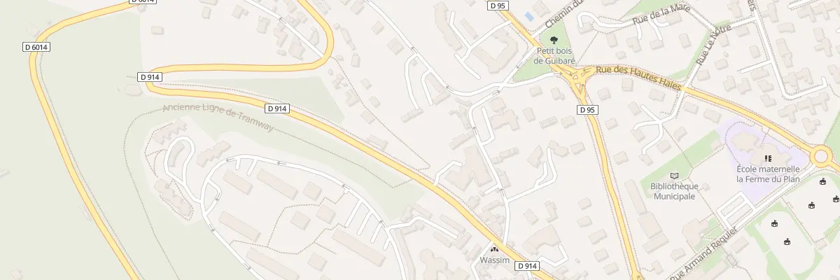 Plan du 3 Rue Jacques Morin à Bonsecours