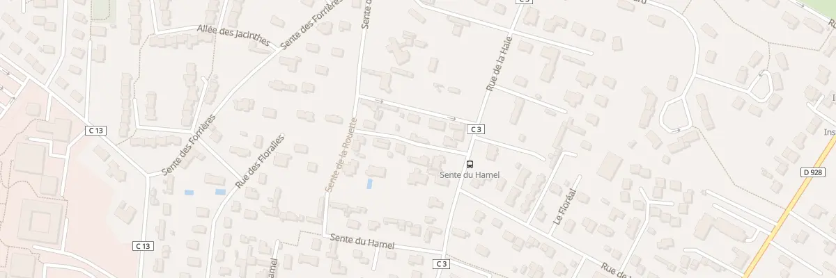 Plan du 2483 Rue de la Haie à Bois-Guillaume