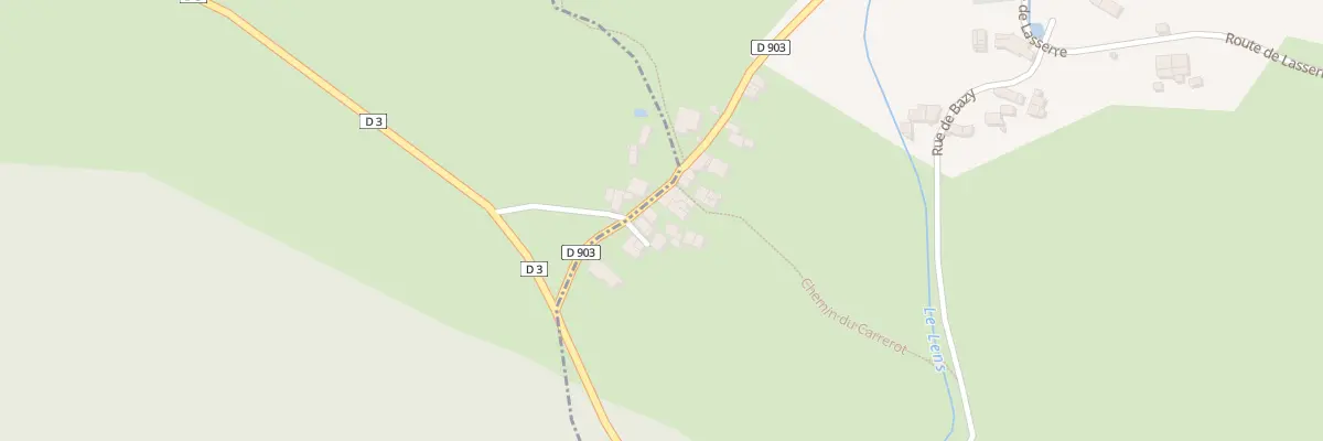 Plan du 415 Rte de Saint Girons à Bédeille