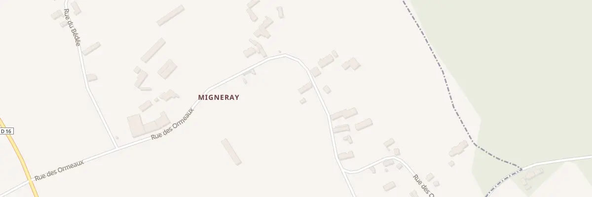 Plan du 5 Rue des Ormeaux à Pray