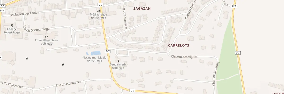 Plan du 14 Rue de l’Aubisque à Rieumes