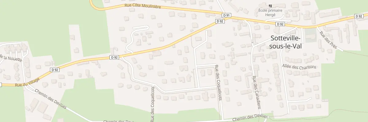 Plan du 18 Rue des Coquelicots à Sotteville-sous-le-Val