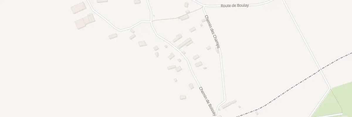 Plan du 250 Che de Boissey à Canappeville