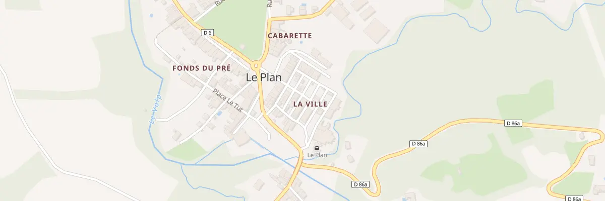 Plan du 5 Pl de la Halle au Plan