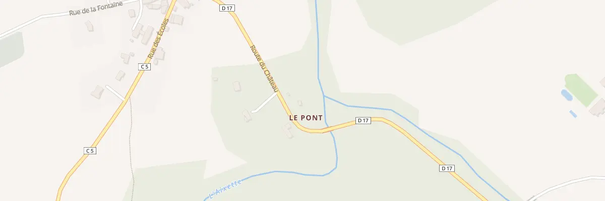 Plan du 5023B Le Bourg à Saint-Martin-le-Vieux