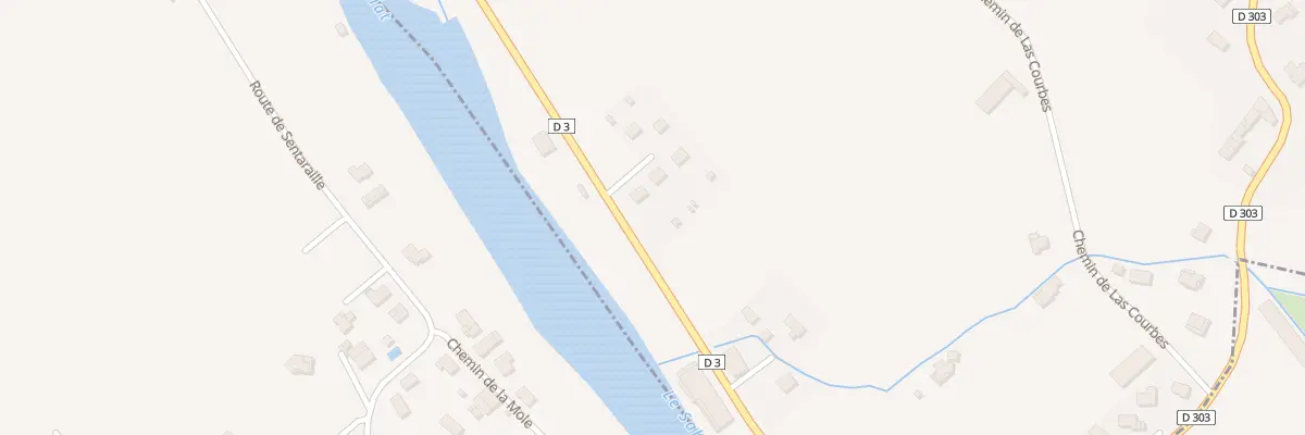 Plan du 1 Lotissement du Moulin à Gajan