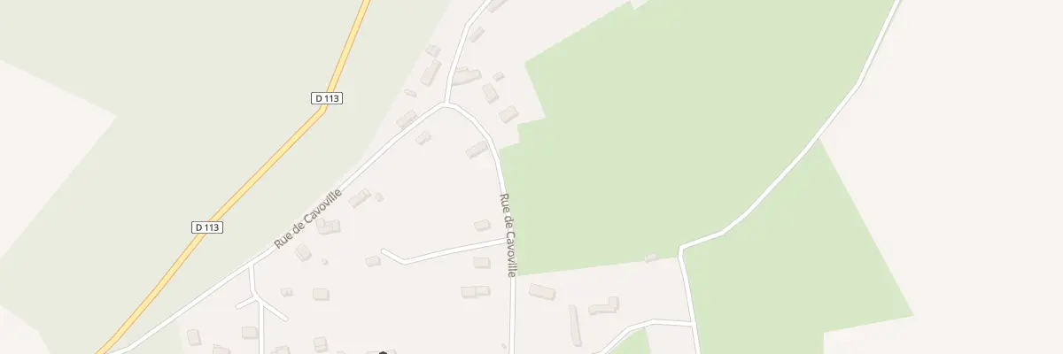 Plan du 9 Rue de Cavoville au Mesnil-Jourdain
