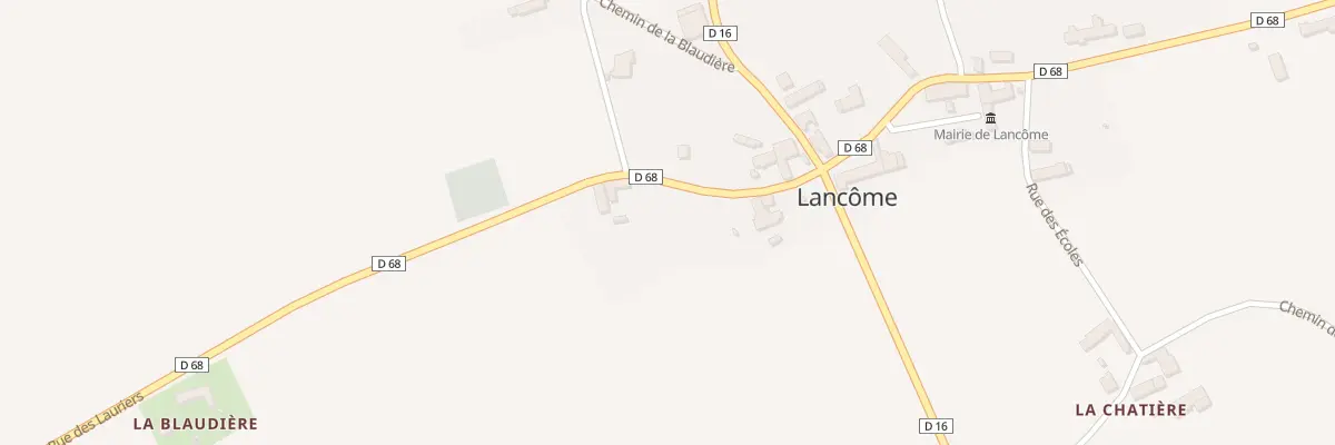 Plan du 4 Rue des Lauriers à Lancôme