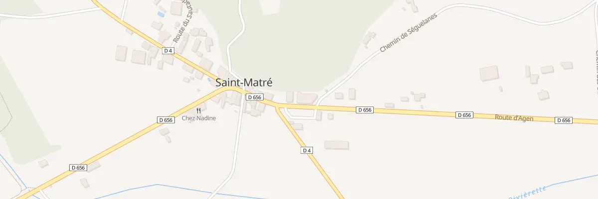 Plan du 966 Rte d’Agen à Porte-du-Quercy