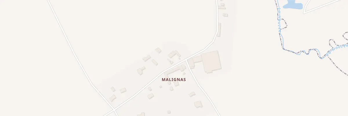 Plan du 5026 Malignas à Crucheray