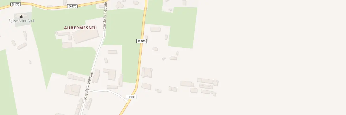 Plan du 235 Rue de l’Epine de Burgues à Aubermesnil-Beaumais
