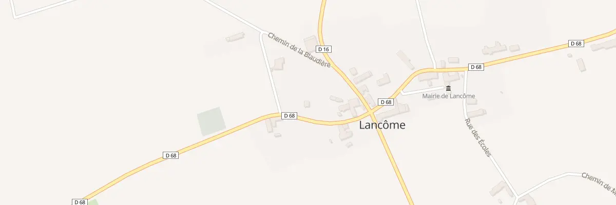 Plan du 3 Rue des Lauriers à Lancôme