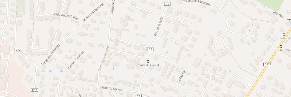 Plan du 2513 Rue de la Haie à Bois-Guillaume