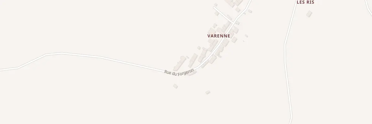 Plan du 3 Rue du Forgeron à Thollet