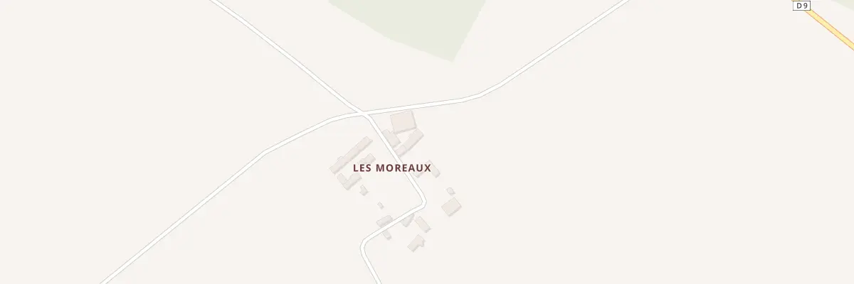Plan du 52 Les Moreaux à Sennevières