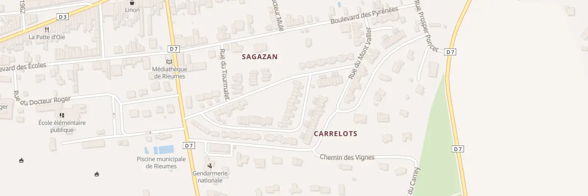 Plan du 41 Rue de l’Aubisque à Rieumes