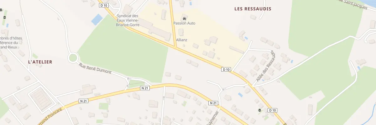Plan du 35 Rue de Cognac à Aixe-sur-Vienne