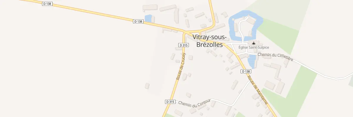 Plan du 4 Rte de Crucey à Crucey-Villages