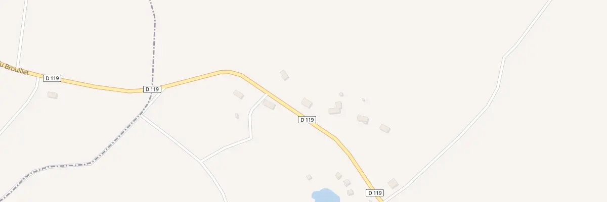 Plan du 14 Le Prédeau à Meilhac