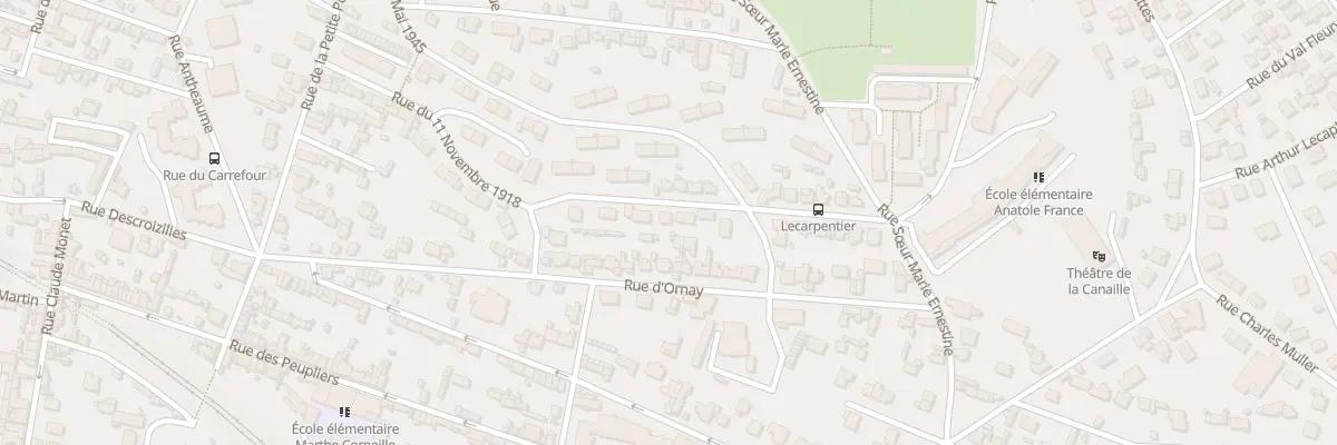 Plan du 19 Rue Henri Wallon à Rouen