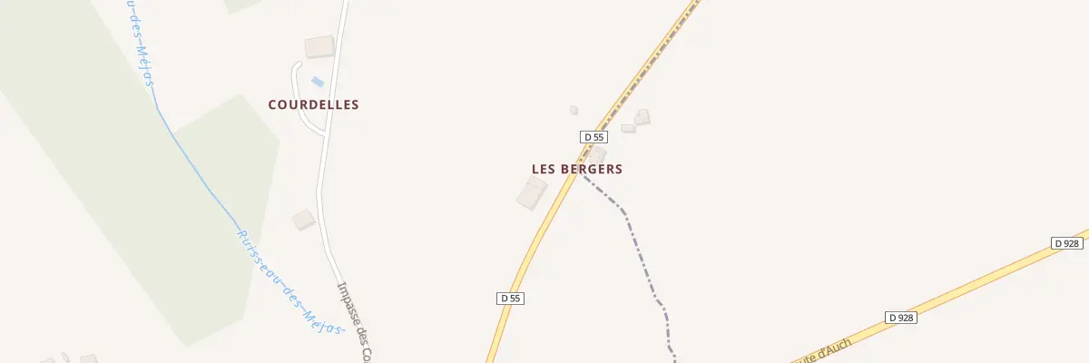 Plan du 5007 Les Bergers à Montaïn