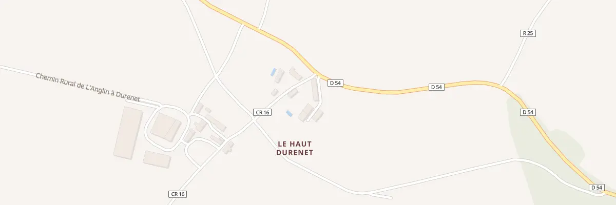 Plan du 3 Le Haut Durenet à Mauvières