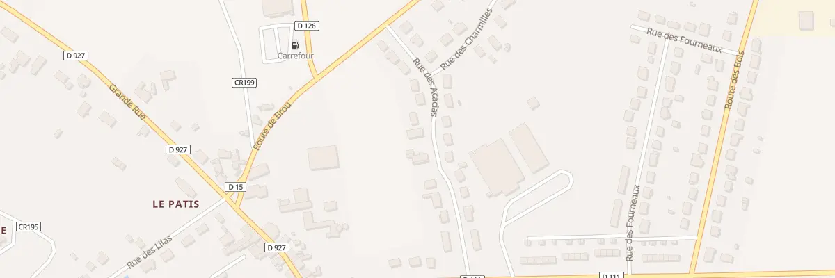 Plan du 11 Rue des Acacias à Vald’Yerre