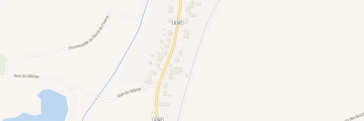 Plan du 34 Rue du Murier à Vald’Yerre