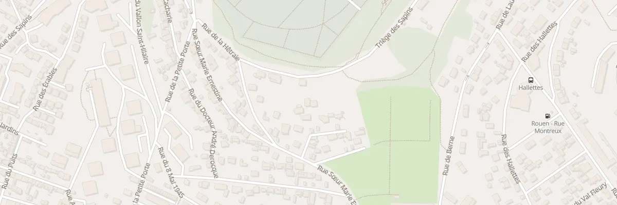 Plan du 68D Rue Soeur Marie Ernestine à Rouen