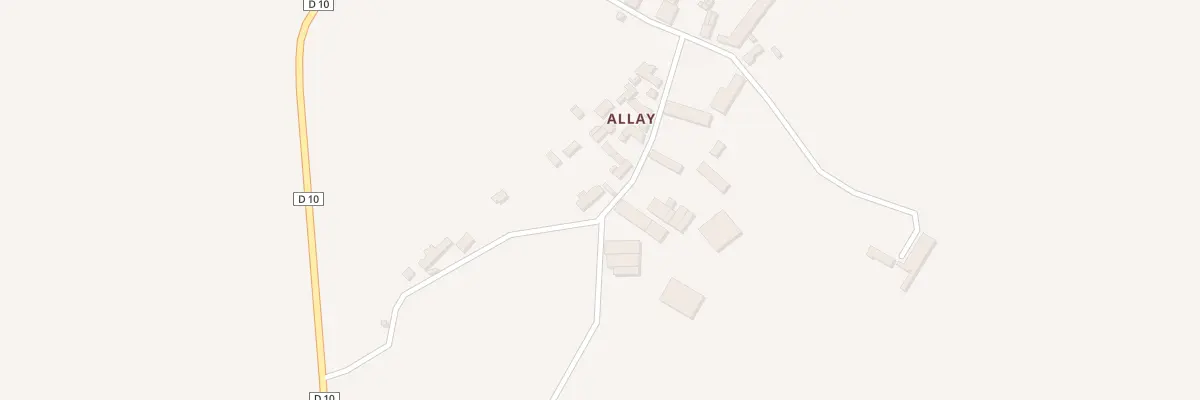 Plan du 5 Allay à Brigueil-le-Chantre