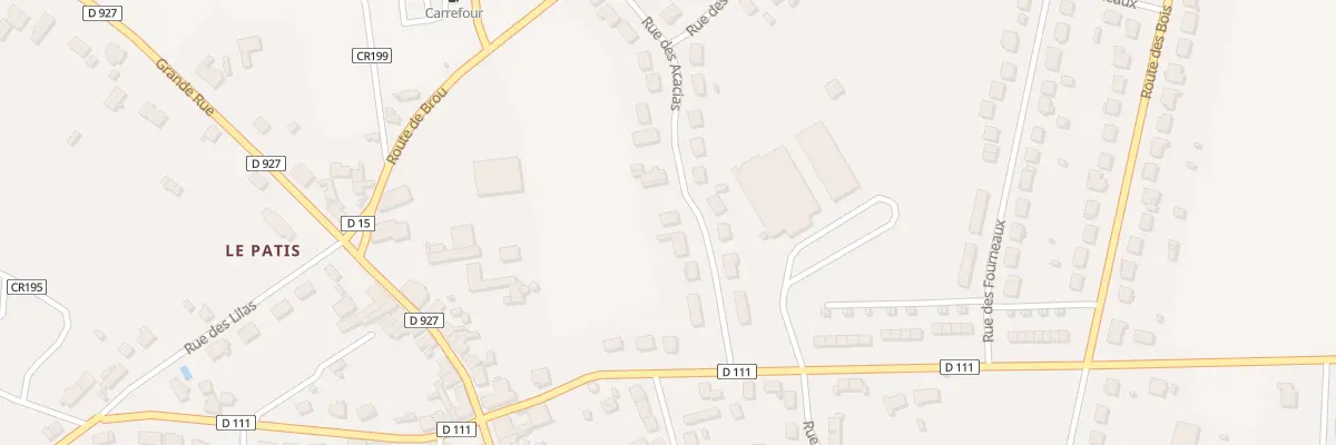 Plan du 7 Rue des Acacias à Vald’Yerre