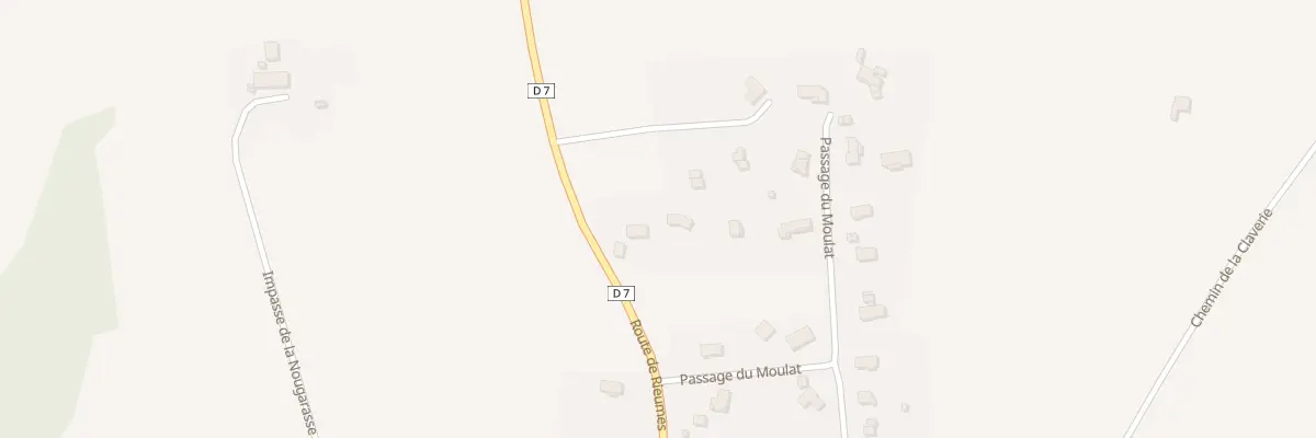 Plan du 5020F Moulat à Labastide-Clermont