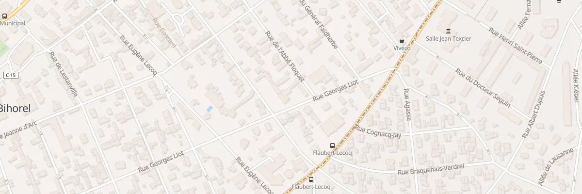 Plan du 53 Rue Georges Liot à Bihorel