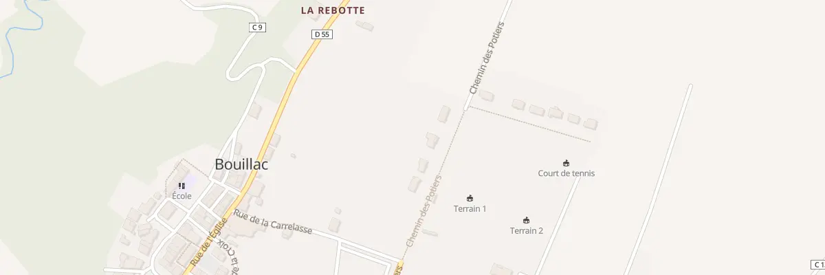Plan du 5316 Coussoulet à Bouillac