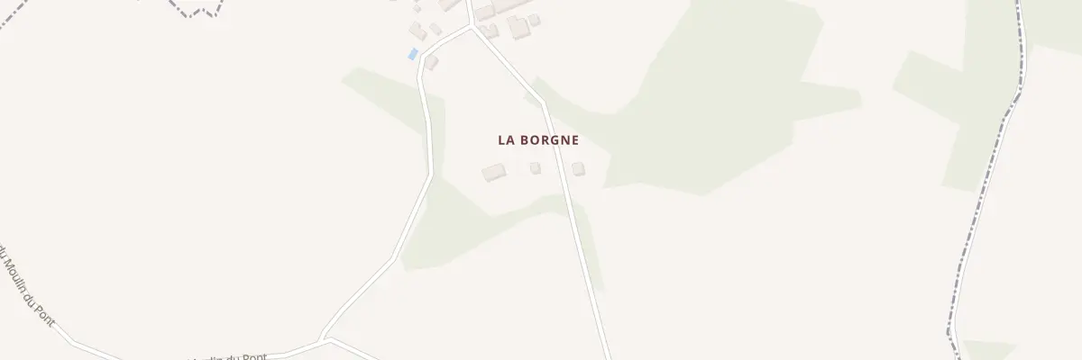 Plan du 52 La Borgne à Anlhiac