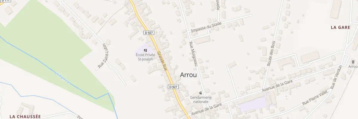 Plan du 53 Grande Rue A Arrou à Vald’Yerre