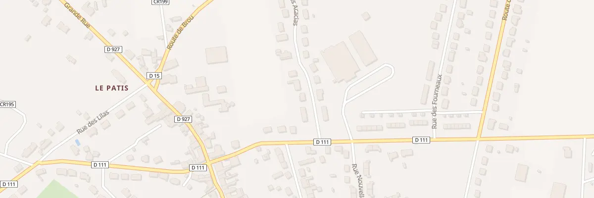 Plan du 3 Rue des Acacias à Vald’Yerre