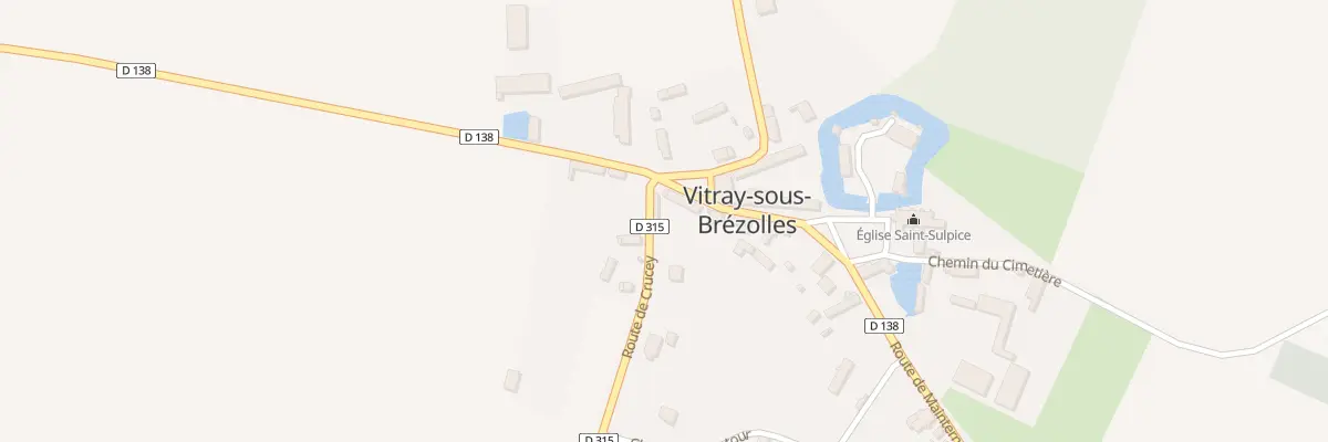Plan du 4 Rte de Mainterne à Crucey-Villages