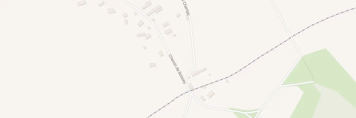 Plan du 345 Che de Boissey à Canappeville