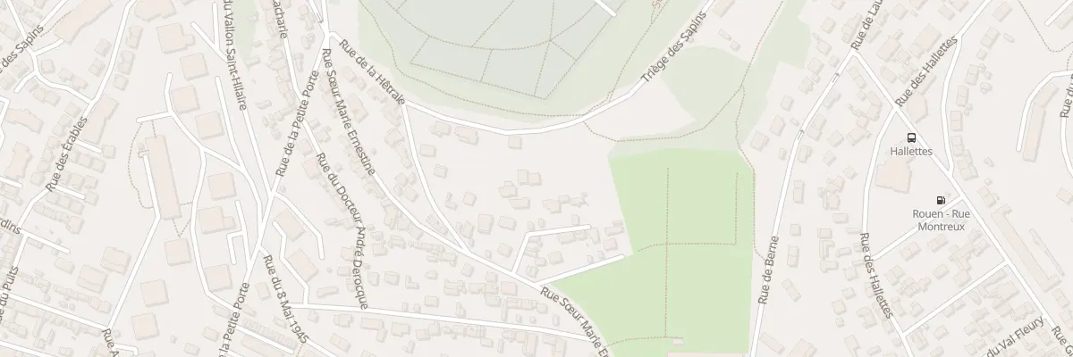 Plan du 68 Rue Soeur Marie Ernestine à Rouen