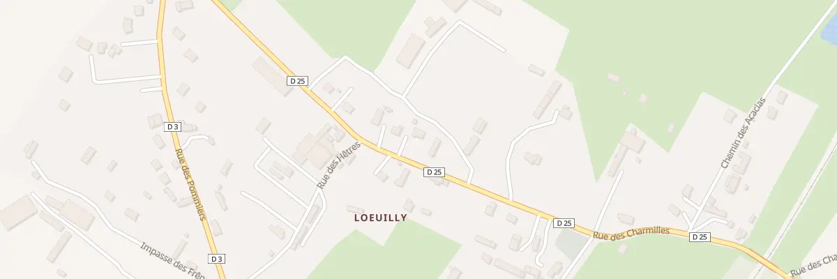 Plan du 38 Rue des Charmilles à Étaimpuis
