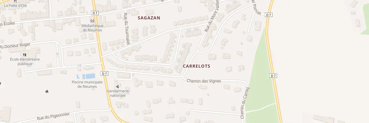Plan du 40A Rue de l’Aubisque à Rieumes